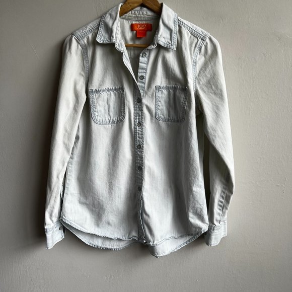 JOE FRESH Denim Button Up Shirt - Picture 1 of 7